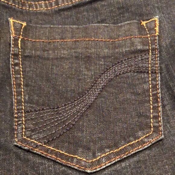 Lane Bryant Skinny Jeans in dark blue wash 14 tall - Picture 6 of 8